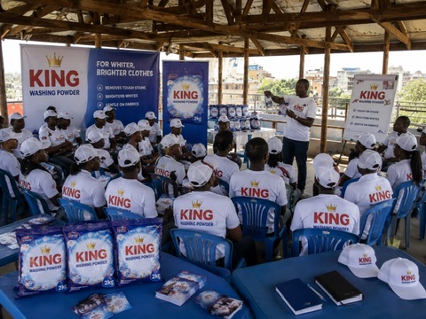 KING Washing Powder field team briefing